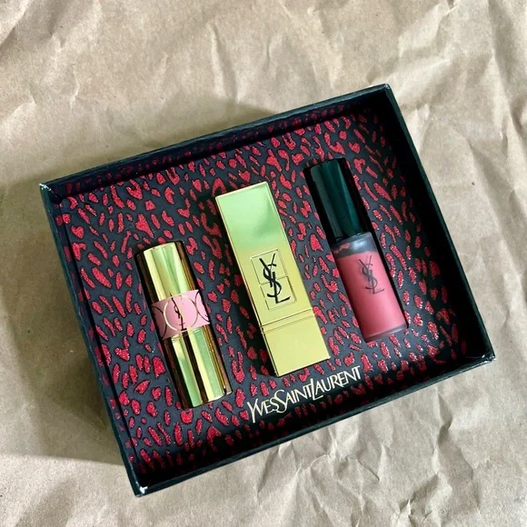 YSL Yves Saint Laurent Mini Lip Set NIB
